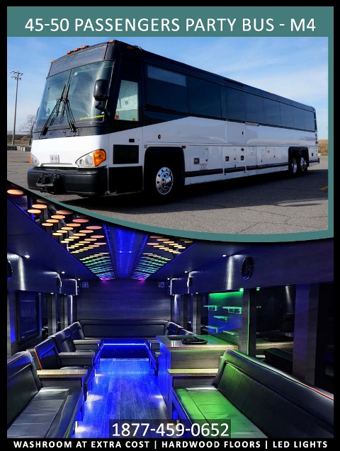 45-50 PASSENGERS PARTY BUS M4